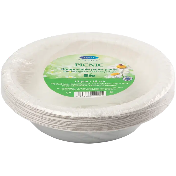 Smile pappkauss Picnic 19cm 12tk