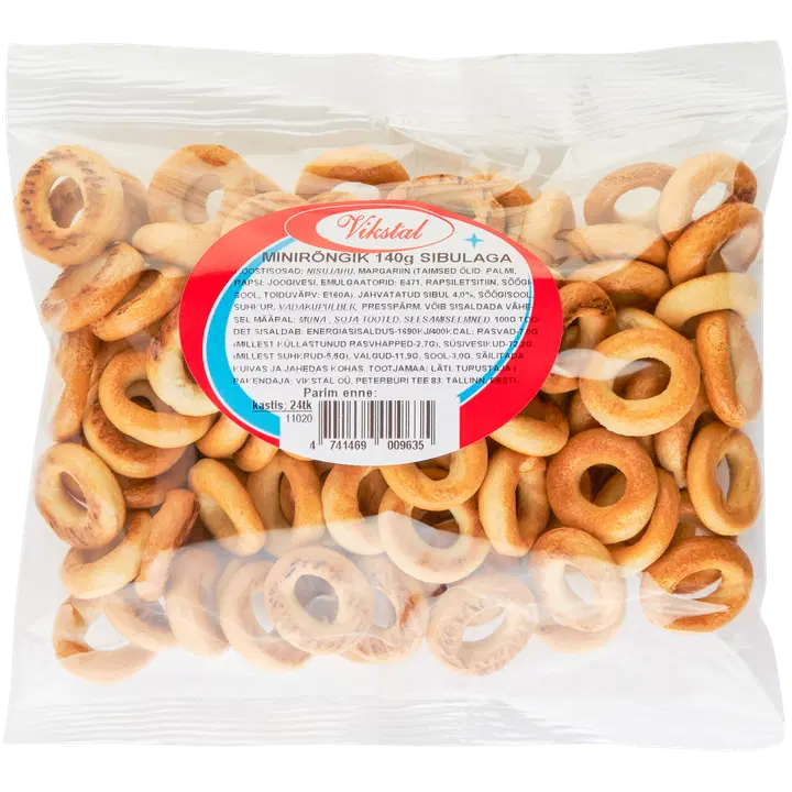Vikstal minirõngik sibulaga 140gr