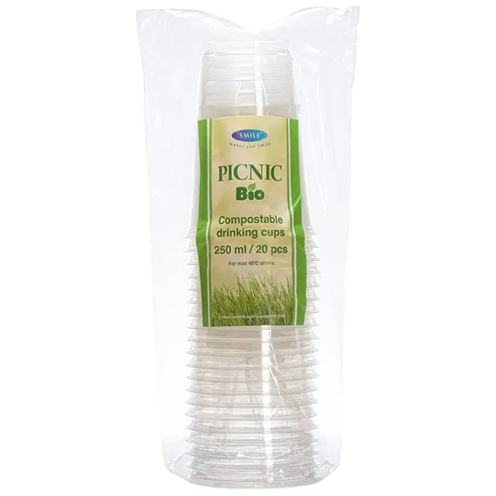 Smile Bio plast-joogitops 250ml 20tk