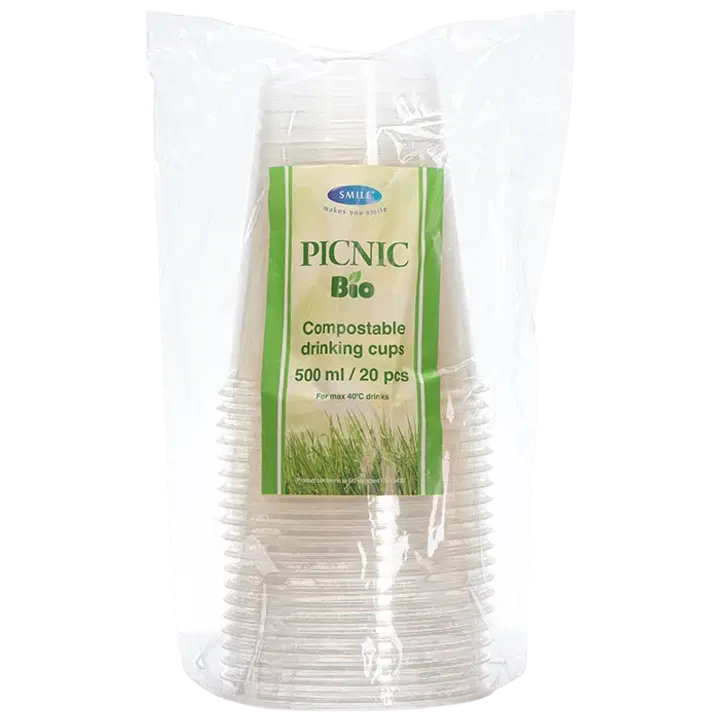 Smile Bio plast-joogitops 500ml 20tk
