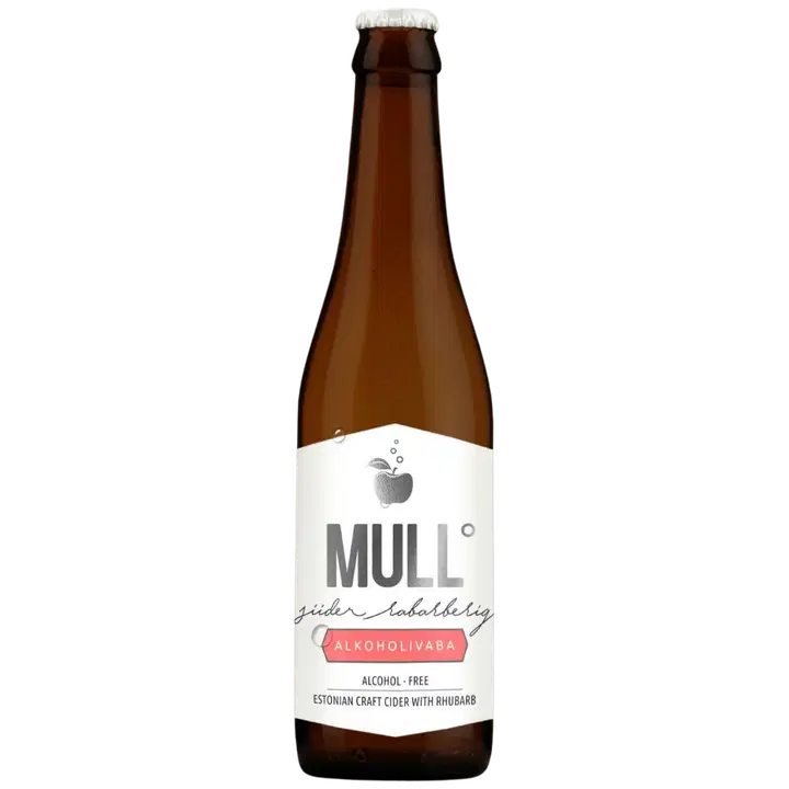 Mull° alkoholivaba siider rabarberiga