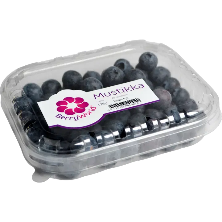 Kultuurmustikad karbis 125g