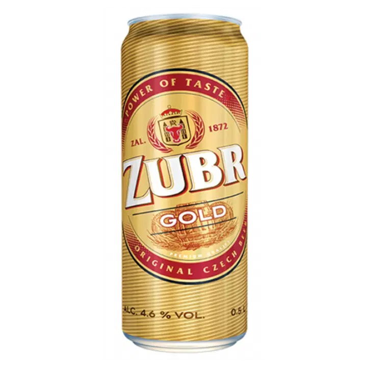 Zubr Gold õlu 4,6%vol 500ml