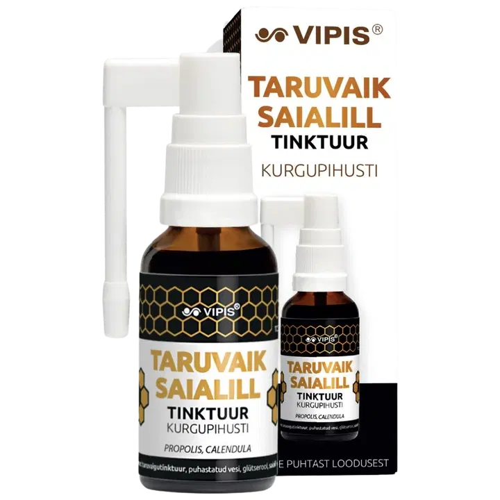 Vipis taruvaik, sailalill tinktuur kurgupihusti 30ml