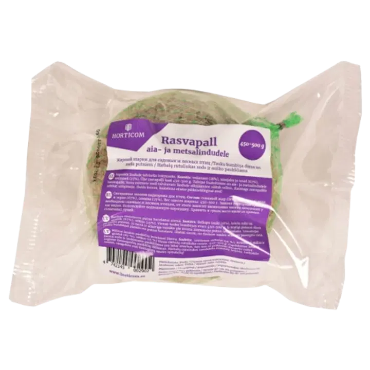 Horticom rasvapall Horticom aia- ja metsalindudele 500 g