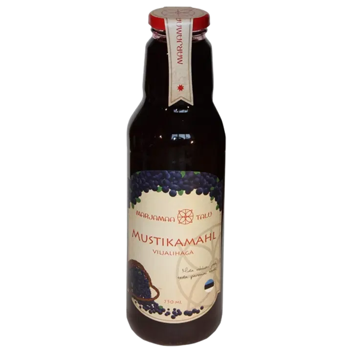 Marjamaa Talu mustikamahl viljalihaga 750ml