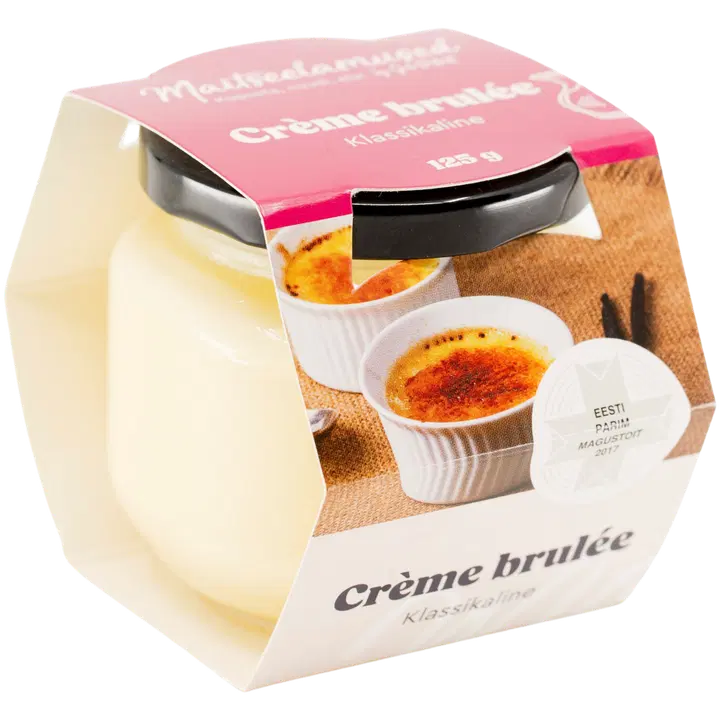 Maitseelamused Creme Brulée Klassikaline 125 G