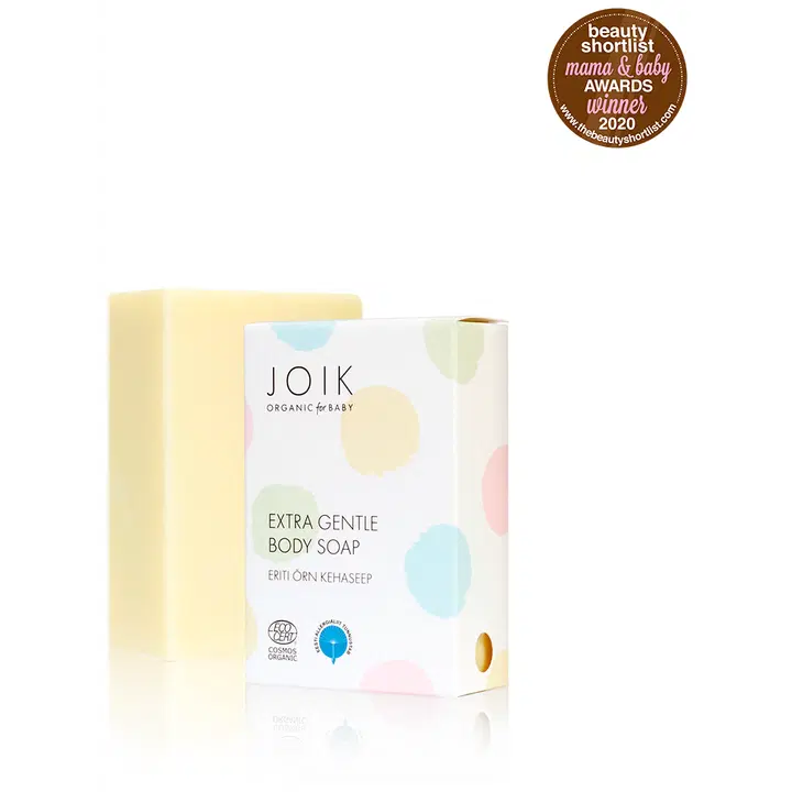 JOIK organic beebidele Eriti õrn kehaseep COS ORG, 100 gr kartongkarp