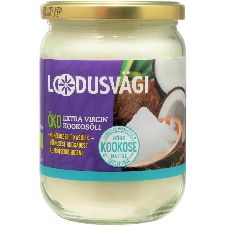 Loodusvägi ÖKO kookosõli esimese külmpressi 500ml