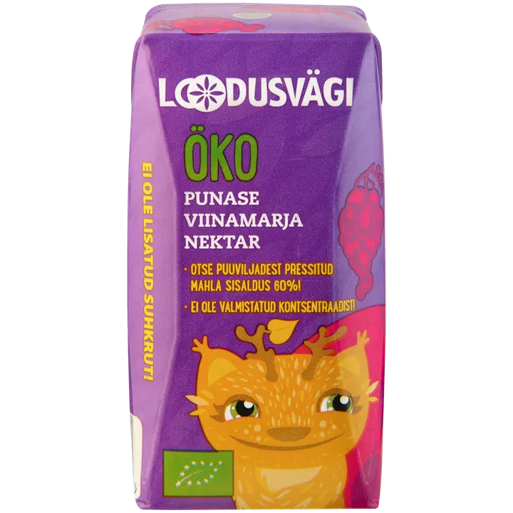 .Loodusvägi mahe punase viinamarja nektar 200ml
