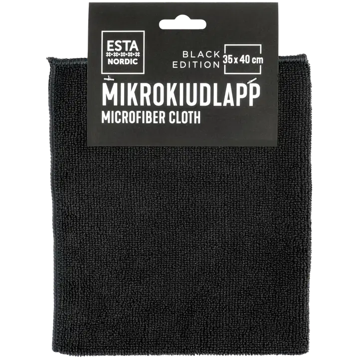 Mikrokiudlapp Esta Nordic Black Edition 35x40cm