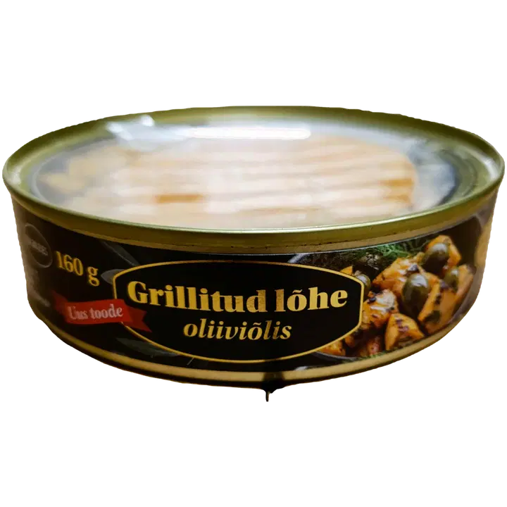 Pirate barbarossa`s gold grillitud lõhe oliiviõlis 160g