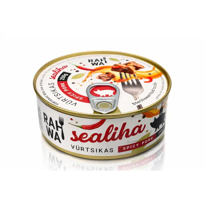 Rahwa  sealiha vürtsikas 250gr  49% liha