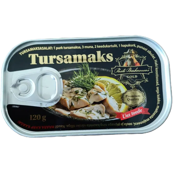 Pirate Barbarossa`s gold tursamaks 120g