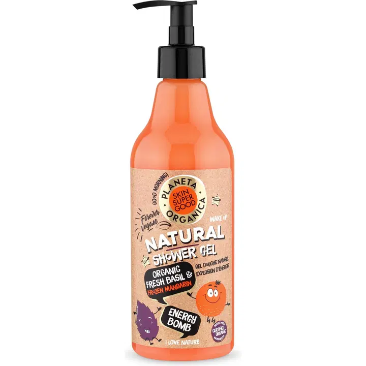 Dušigeel Organic Shop Energy Bomb 500ml