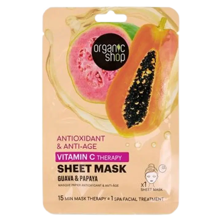 Kangasmask Organic Shop Vitamin C Therapy 1tk