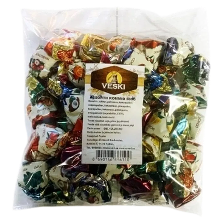 VESKI Kommid  Assortii  500g