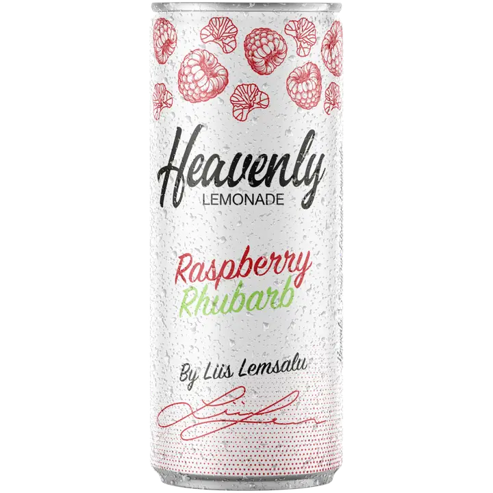 Heavenly vaarika-rabarberi limonaad 330ml