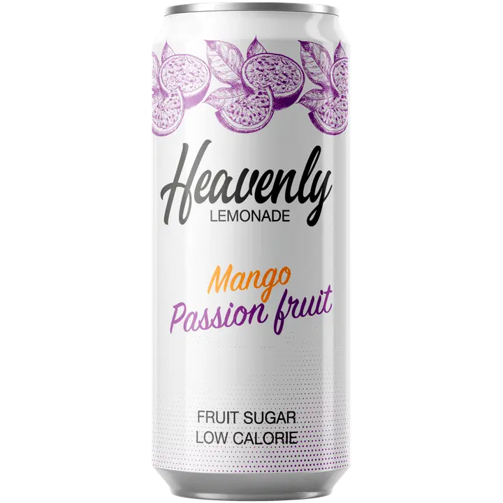Heavenly Lemonade mango-granadillimaitseline karboniseeritud karastusjook 330 ml