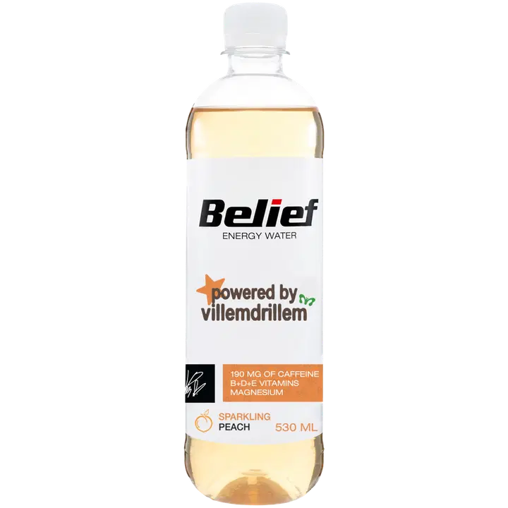 BELIEF gaseeritud virsikumaitseline madala kalorsusega jook 530 ml