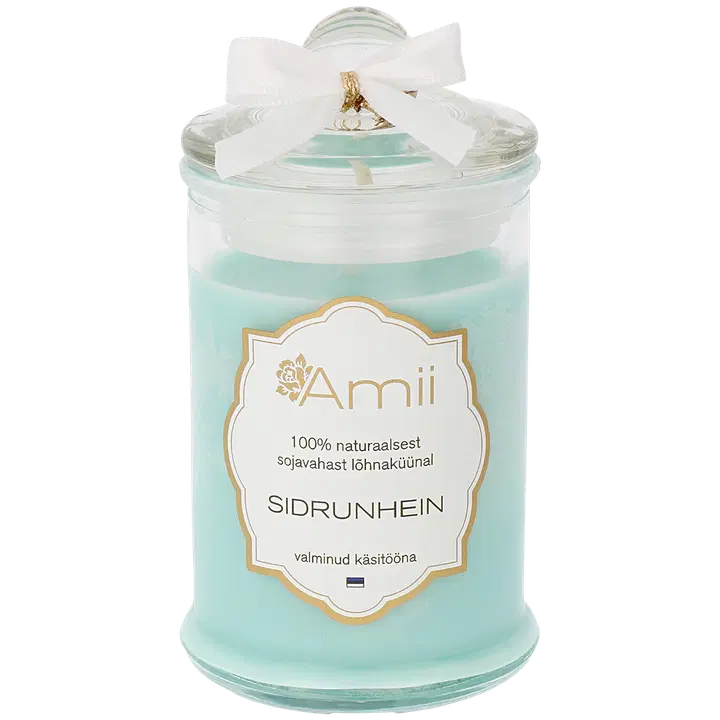 Amii lõhnaküünal sidrunhein 110g