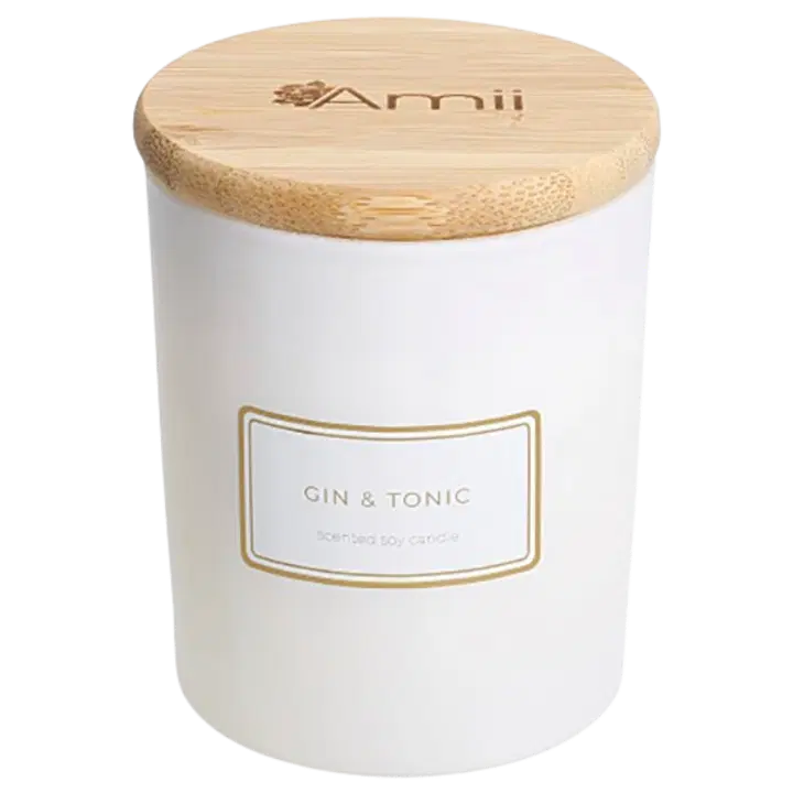 Amii sojavahast lõhnaküünal Gin&Tonic 140g