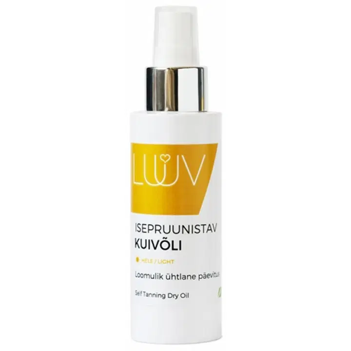 Isepruunistav kuivõli hele 100ml