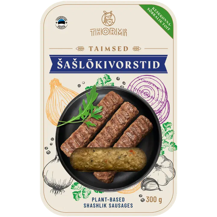 Thormi taimsed šašlõkivorstid 300 g