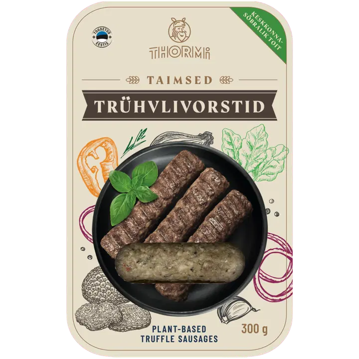 Thormi Taimsed Trühvlivorstid 300G