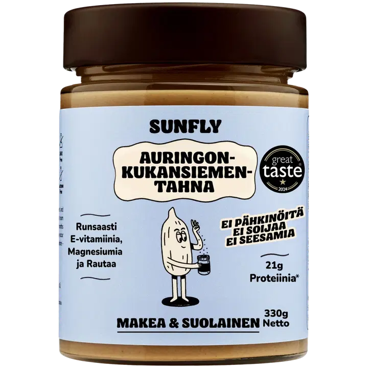 Sunfly päevalilleseemnevõie magussoolane 330g