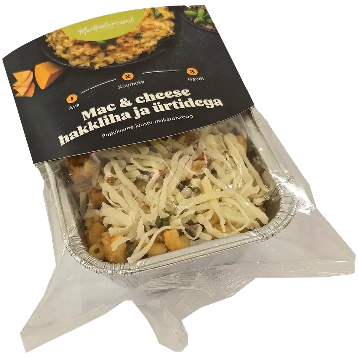 Maitseelamused Mac & Cheese Hakkliha Ja Ürtidega 300 G