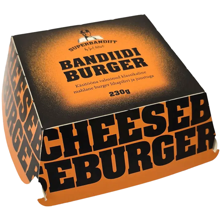 Maitseelamused Bandiidi Burger 230 G