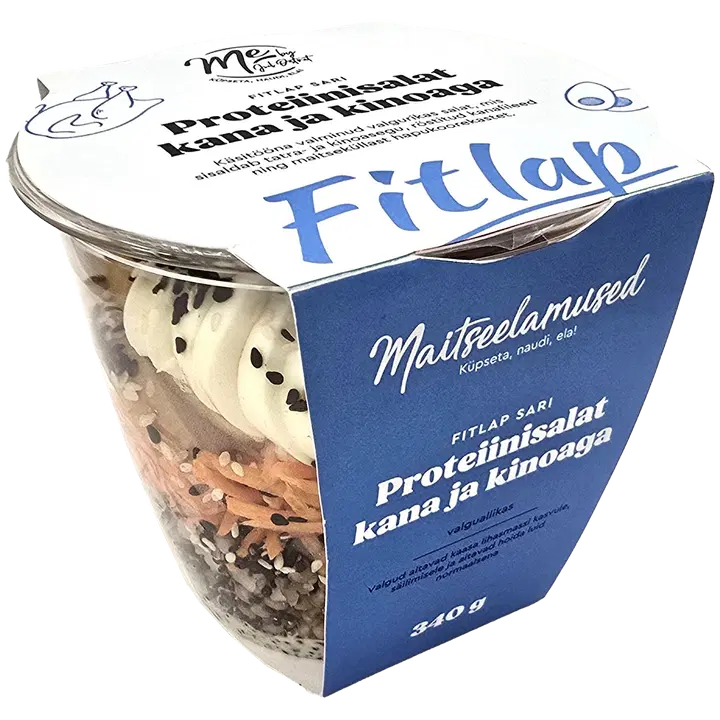 Maitseelamused Fitlap Proteiinisalat Kana Ja Kinoaga 34
