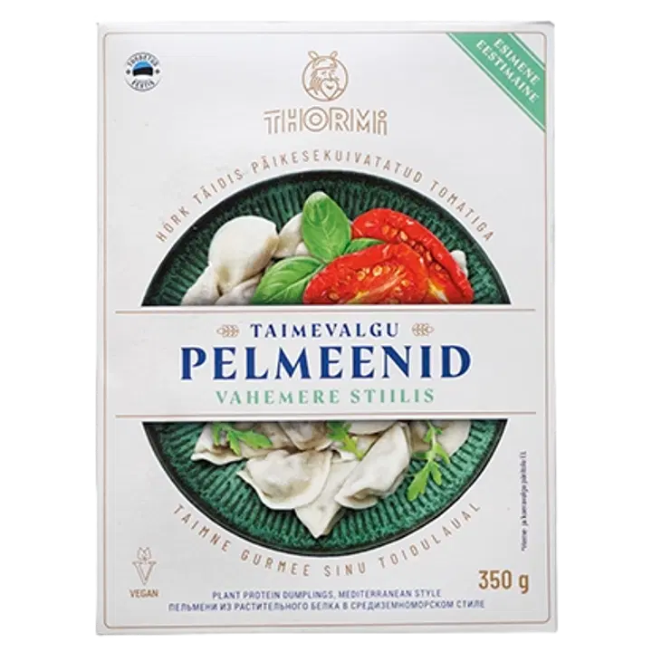 Thormi Taimevalgu Pelmeenid Vahemere Stiilis 350 g