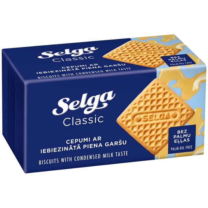 Selga kondenspiimamaitseline küpsis 180 g