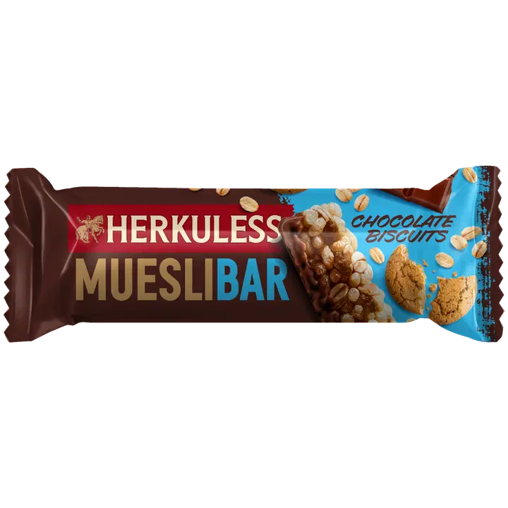 Herkuless müslibatoon šokolaadi ja küpsistega 25g