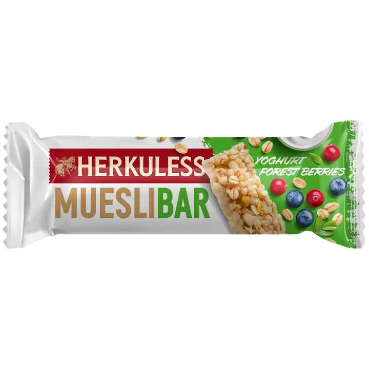 Herkuless müslibatoon jogurti ja metsamarja 25g