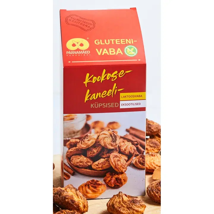 Pärnamäed Gluteenivaba Kookose-Kaneeliküpsis 120 G