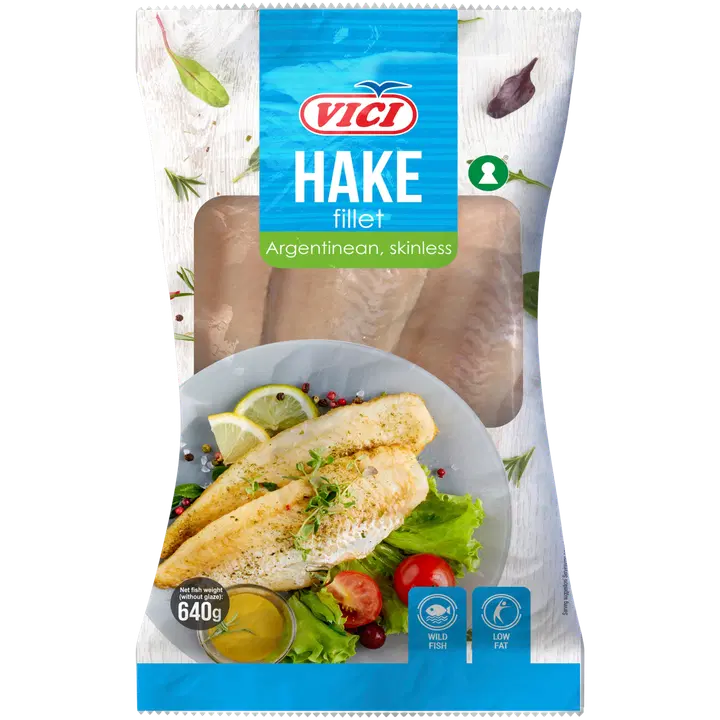 Vici Merluusifilee Nahata Külmutatud 640 g