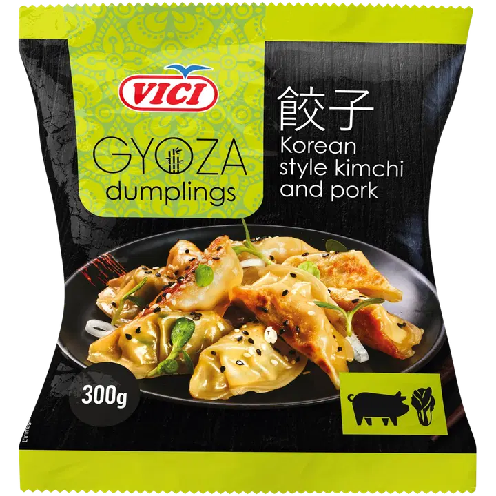 Vici Gyoza Pelmeenid kimtši-sealihaga Korea stiilis 300 g