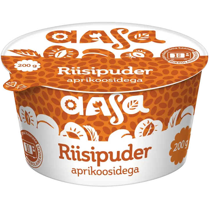 Aasa Aprikoosidega riisipuder, 200 g