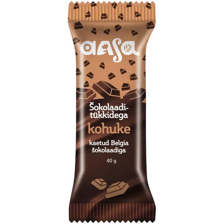 Aasa Šokolaaditükkidega kohuke, 40 g