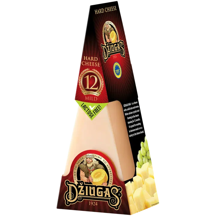 Džiugas Kõva juust Mild, 12 kuud, 180 g
