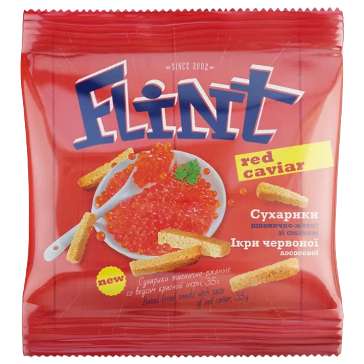Flint punase lõhemarjamaitselised kuivikud 35 g