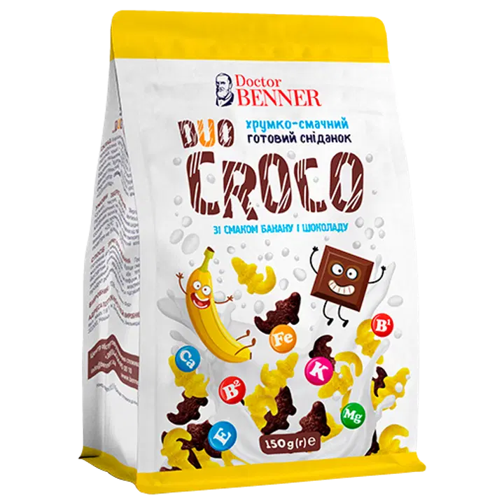 Dr. Benner hommikusöögihelbed Duo Croco 150g