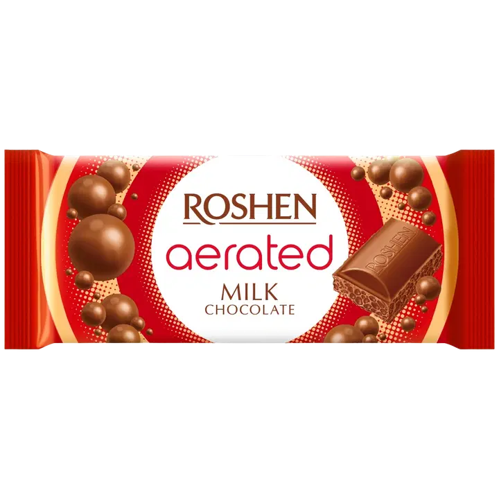Roshen õhuline piimašokolaad  80g