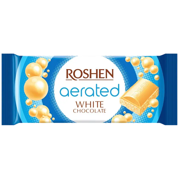Roshen õhuline valge šokolaad 80g