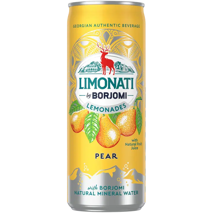 BORJOMI pirnimaitseline limonaad 330ml