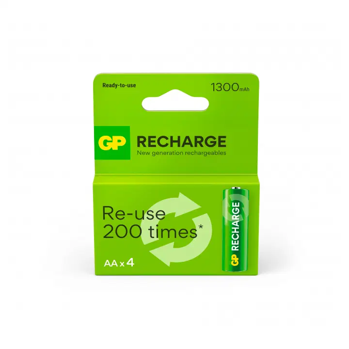 GB laetavad patareid AA 1300MAH 4tk