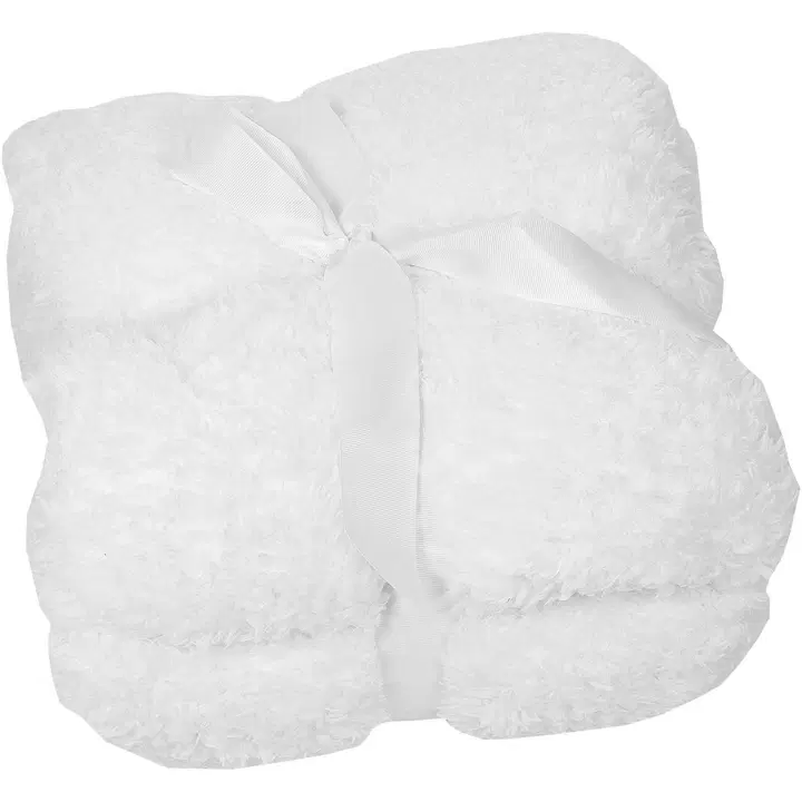 Pleed Fluffy 150x200 cm, valge